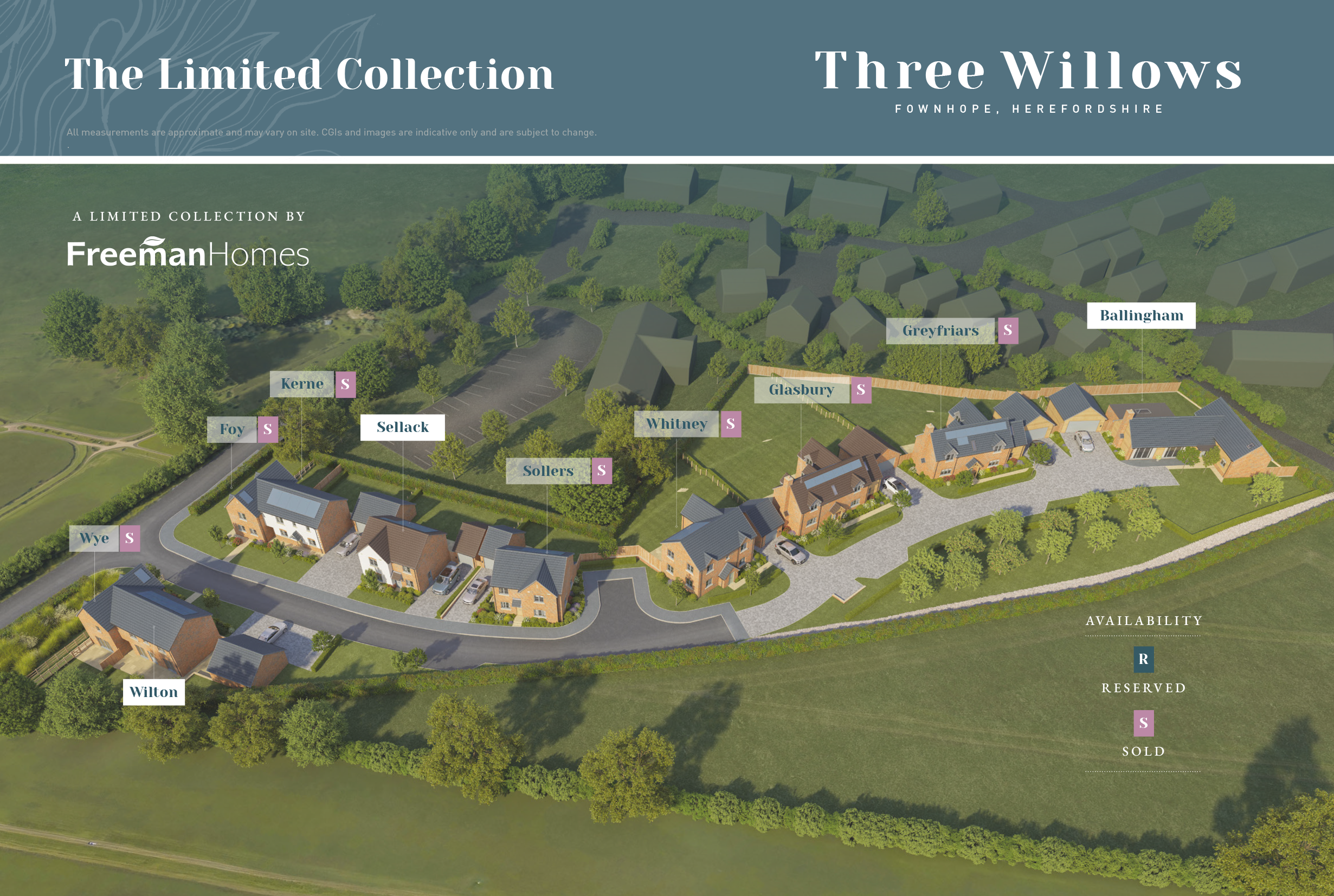 Three Willows in Fownhope