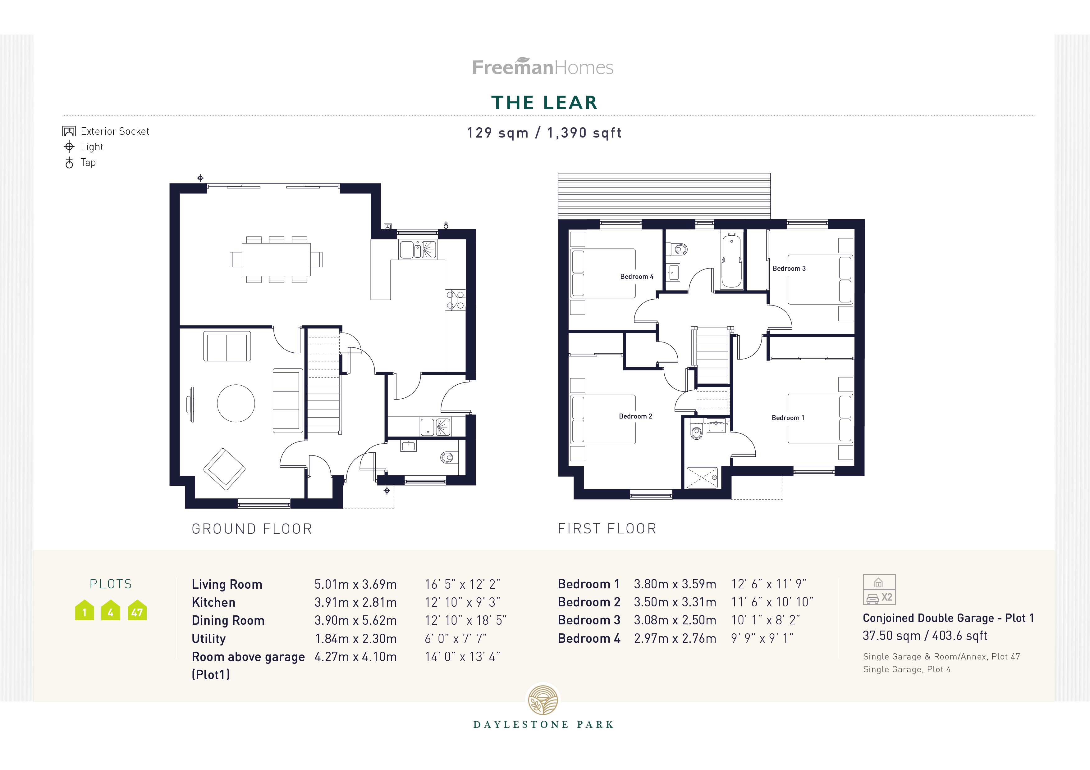 47 The Lear Floor Plan